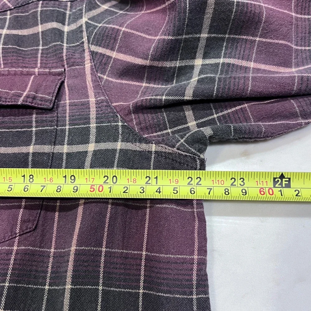 Harley‎ Davidson Plaid Flannel Shirt Long Sleeve Genuine Motor Clothes Size L